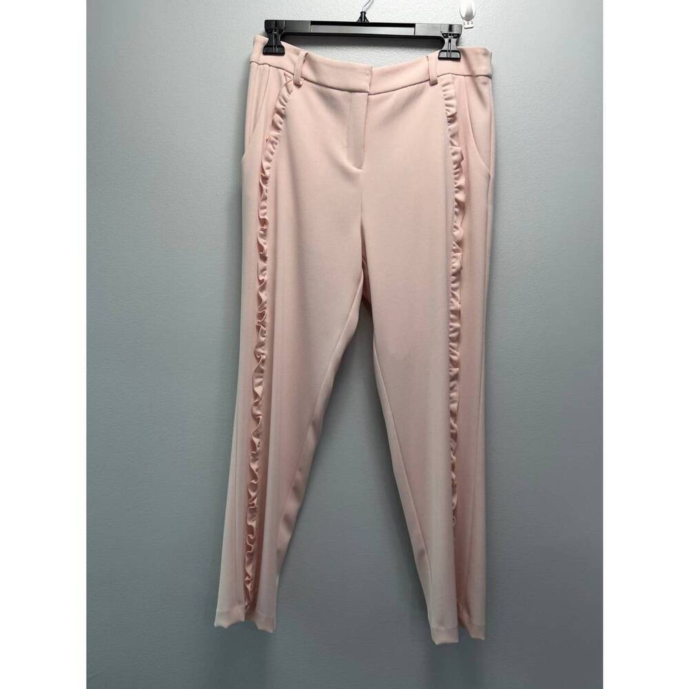 NEW DREW women's herman ruffle pants in light pink